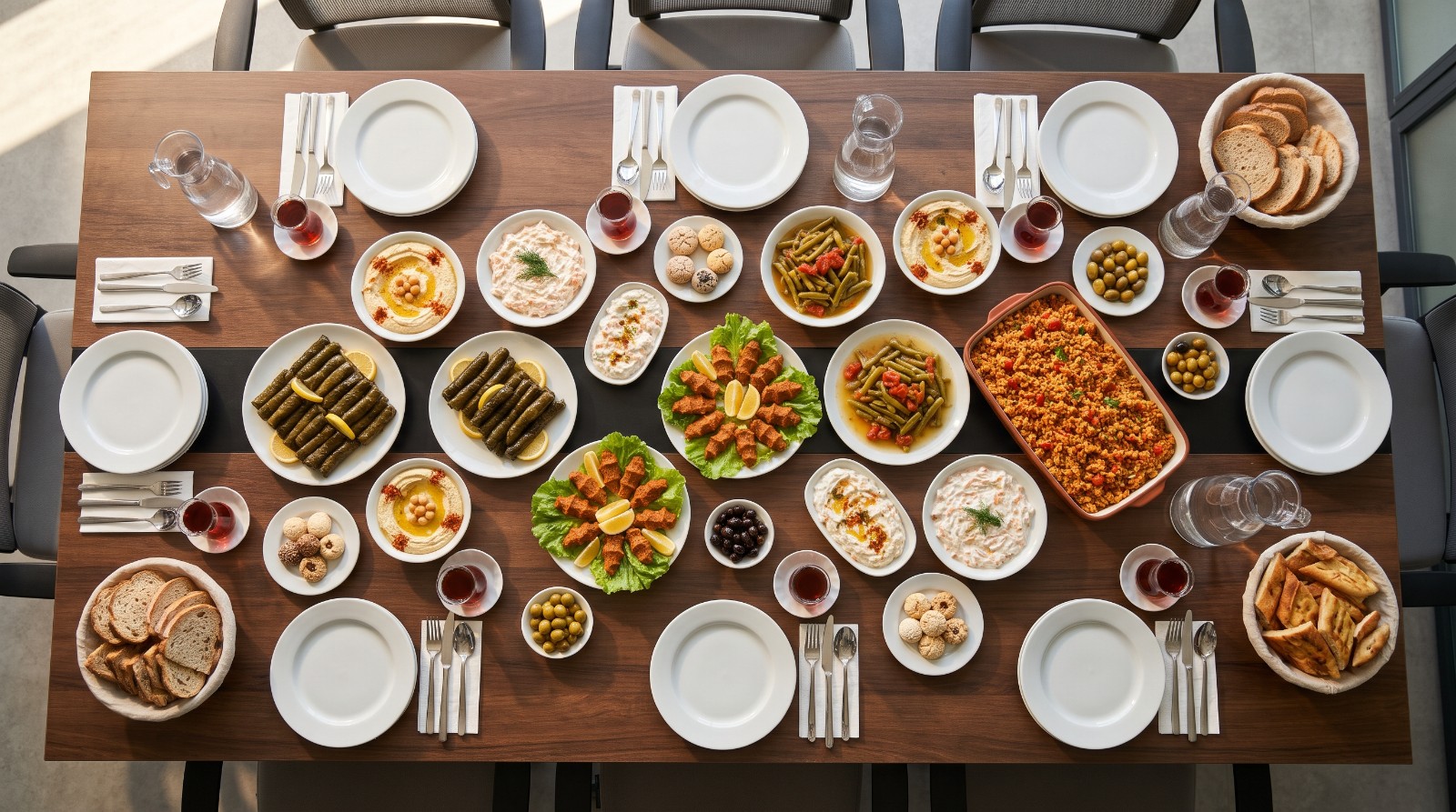 20 Kişilik Toplantı İçin Meze ve Yemek Hesabı